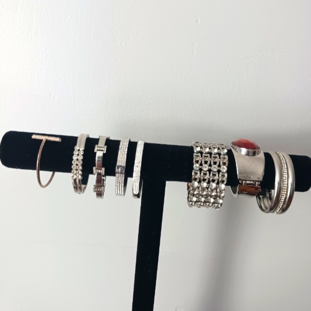 8 Gorgeous Junk Jewelry Bracelets! All Wearable With Flaws And Wear